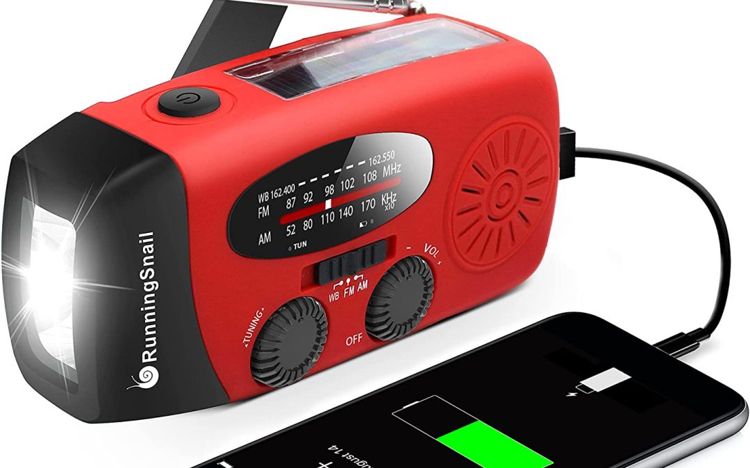 Crank Radio and Flashlight